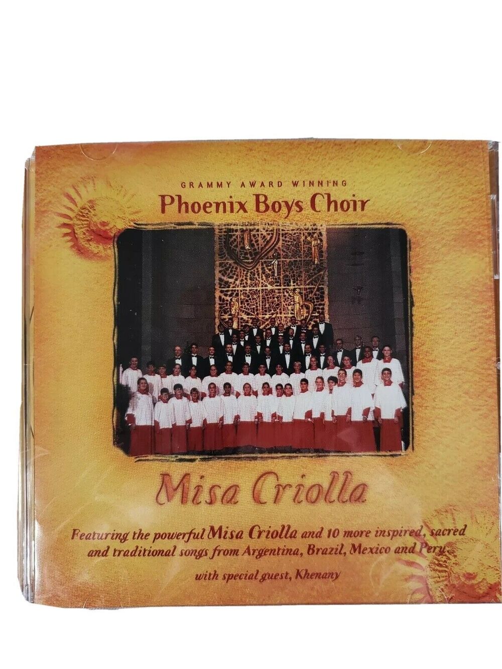 Misa Criolla Phoenix Boys Choir CD Grammy Award Winning NEW Factory Sealed VTG